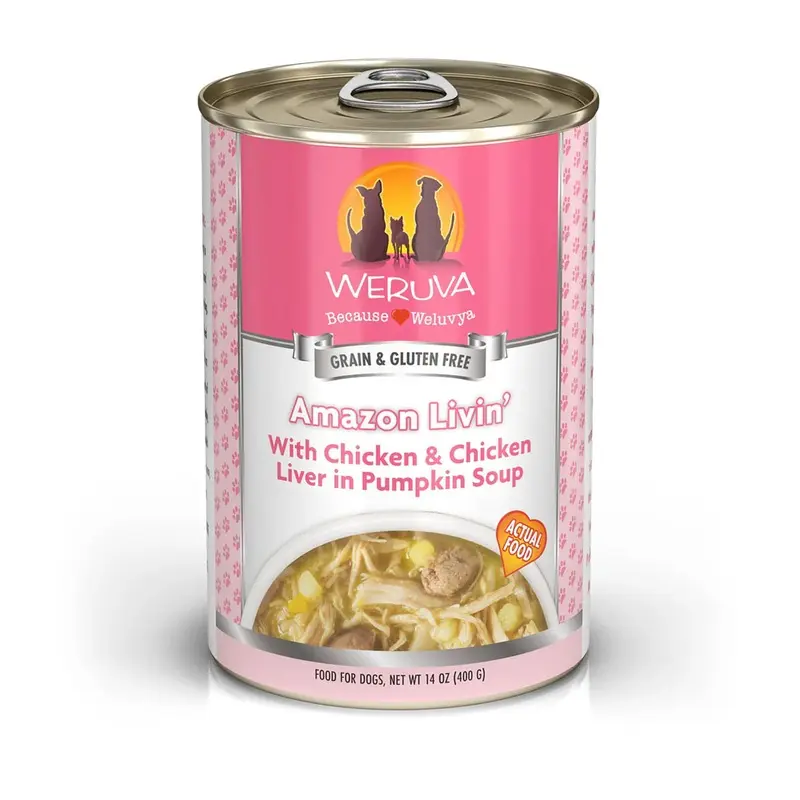 Weruva Canned Dog Food - Amazon Livin' - 14 oz.