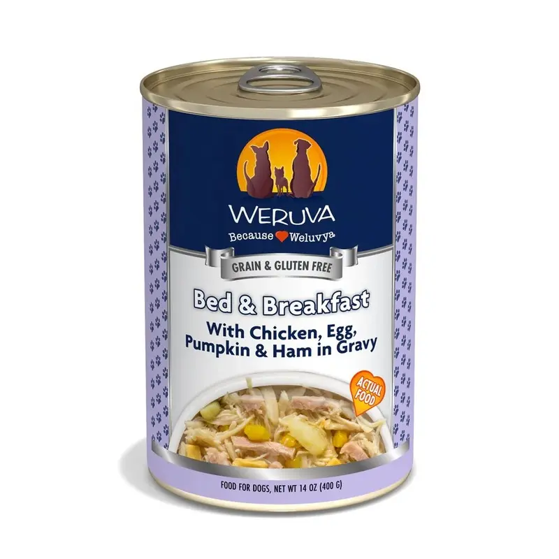 Weruva Canned Dog Food - Bed and Breakfast - 14 oz.