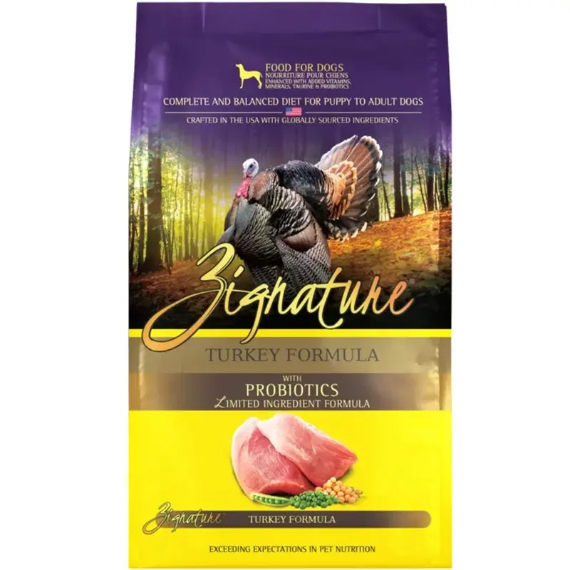 ZIGNATURE DOG FOOD - TURKEY - 25 LB.