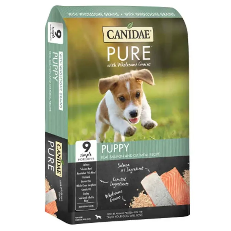 CANIDAE - PURE PUPPY W. WHOLESOME GRAINS - SALMON - 4 LB
