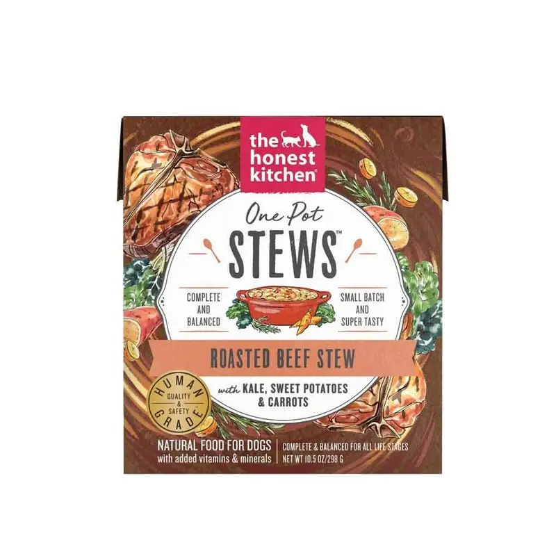 Honest Kitchen Beef Stew w/Kale, Swt Pot, Carrot - 10.5 oz