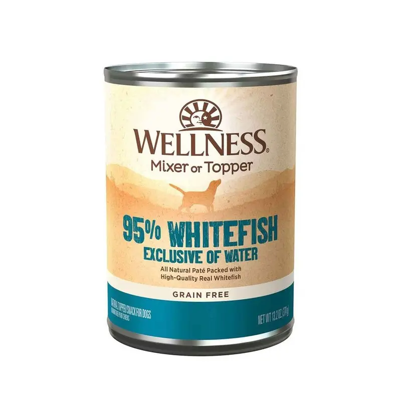 Wellness 95% Dog Food - Whitefish - 13.2 oz