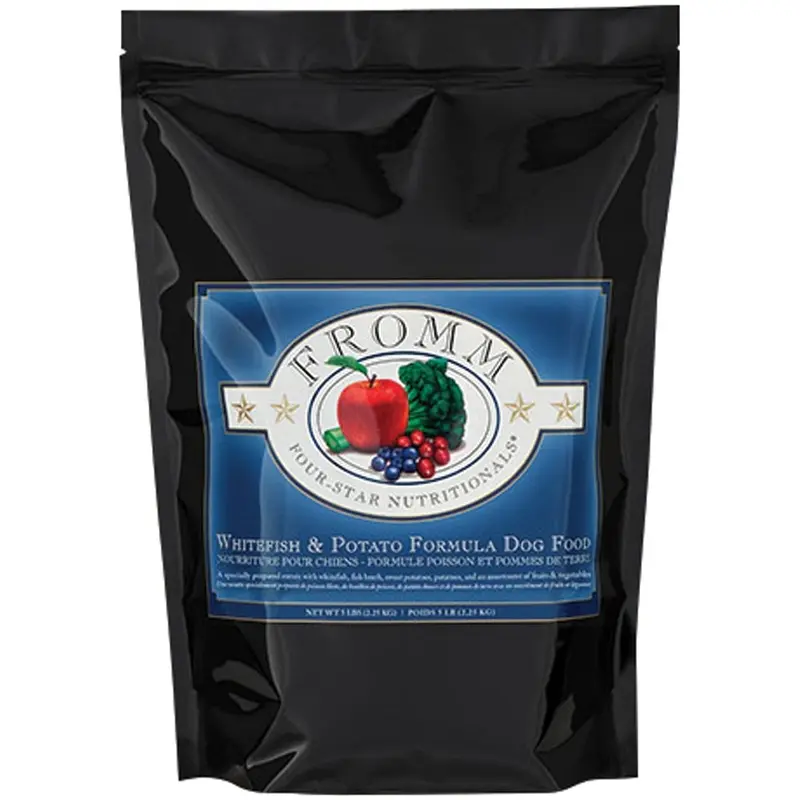 FROMM FOUR STAR DOG FOOD - WHITEFISH AND POTATO - 12 LB.
