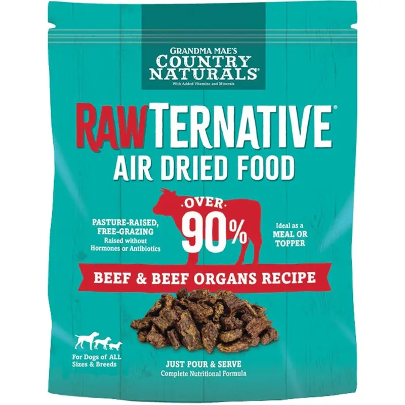 Grandma Maes - Rawternative Air Dried Dog Food - Beef - 1 lb