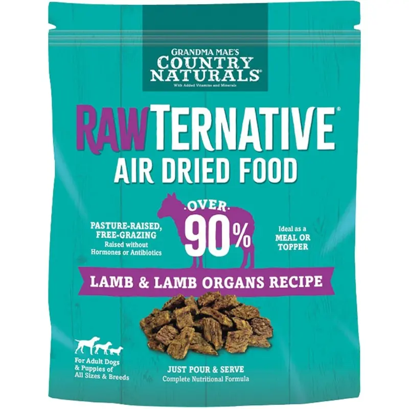 Grandma Maes - Rawternative Air Dried Dog Food - Lamb - 3 lb