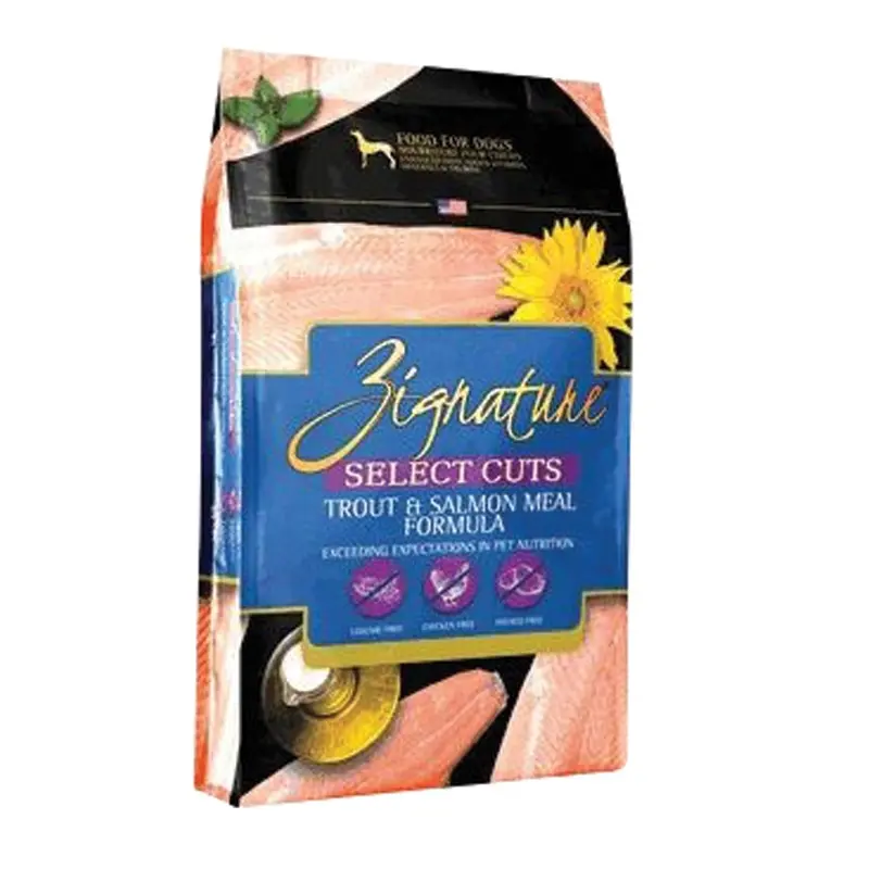ZIGNATURE DOG SELECT CUTS - TROUT & SALMON - 12 LB