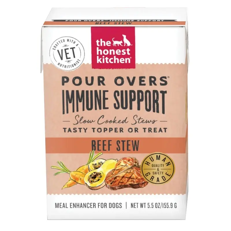 Honest Kitchen Dog - GF Pour Over - Immunity - Beef - 5.5 oz
