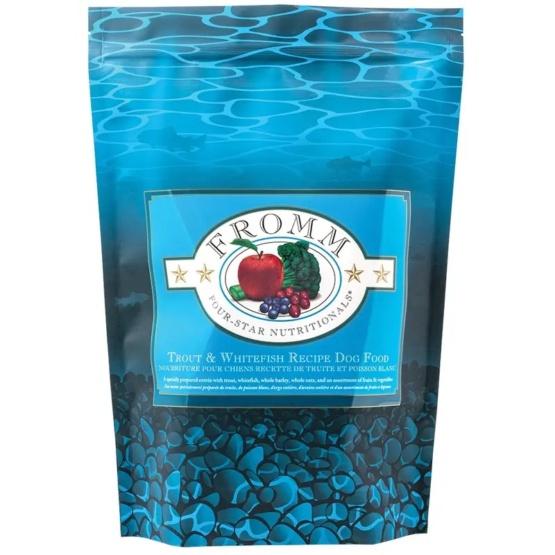 FROMM FOUR STAR DOG FOOD - TROUT & WHITEFISH - 26LB