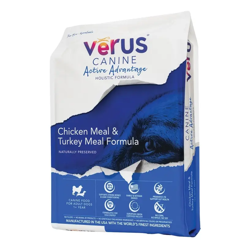 VERUS DOG FOOD - ACTIVE ADVANTAGE - CHICKEN - 25LB