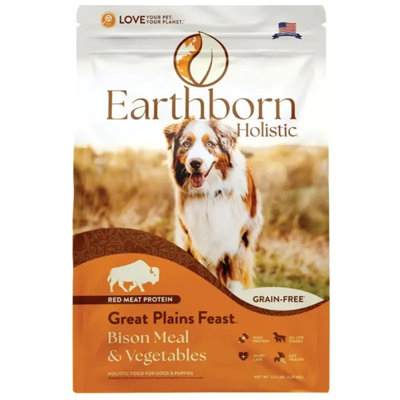 EARTHBORN HOLISTIC - GREAT PLAINS GF DOG FOOD 12.5LB.