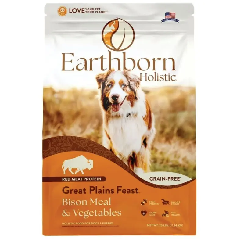 EARTHBORN HOLISTIC - GREAT PLAINS GF DOG FOOD 25LB.
