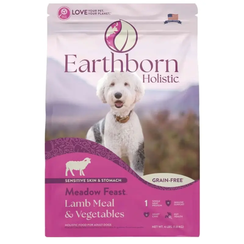 EARTHBORN HOLISTIC - MEADOW FEAST GF DOG FOOD 4LB.