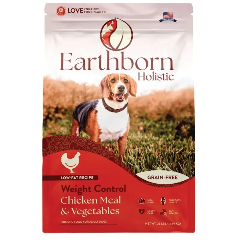 EARTHBORN HOLISTIC - WEIGHT CONTROL GF DOG FOOD 25LB.