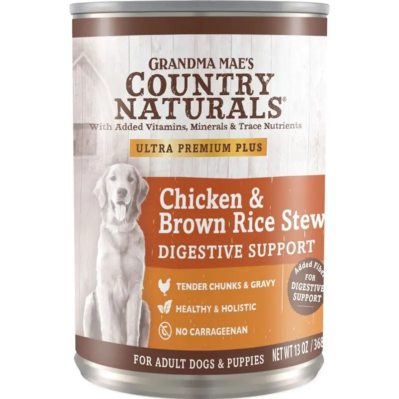 Grandma Maes - CN Stew Chicken & Rice Dog Food 13oz.