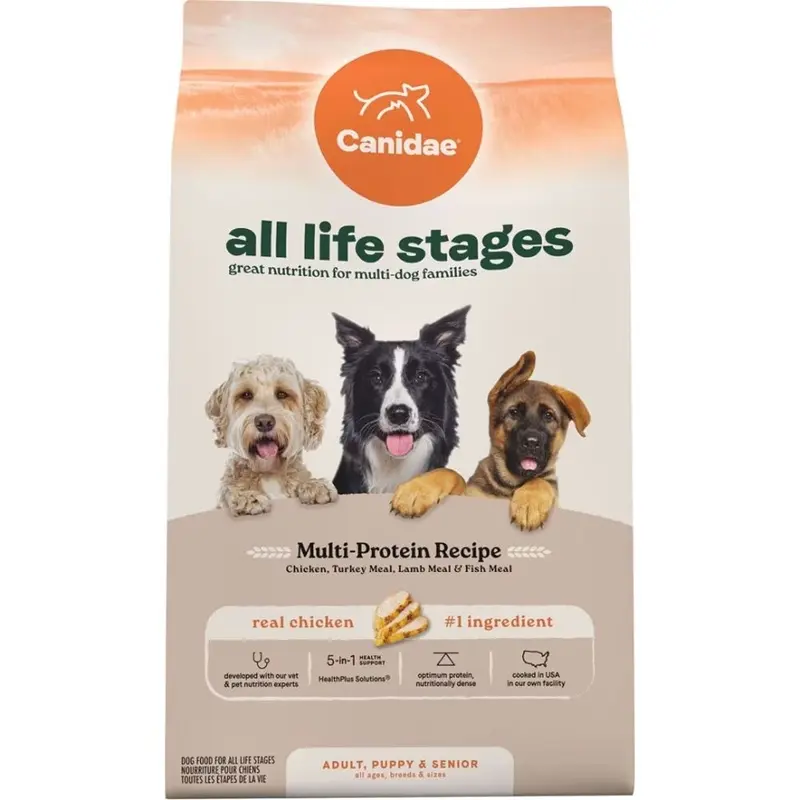 CANIDAE - ALL LIFE STAGES MULTI-PROTEIN DOG FOOD - 5LB