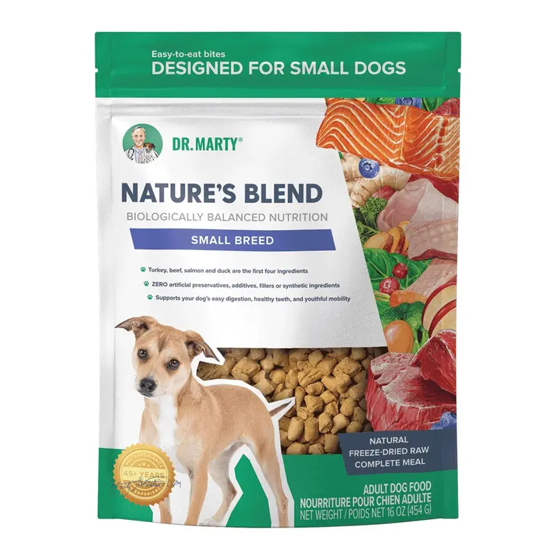DR. MARTY - SMALL BREED DOG FOOD 16OZ.