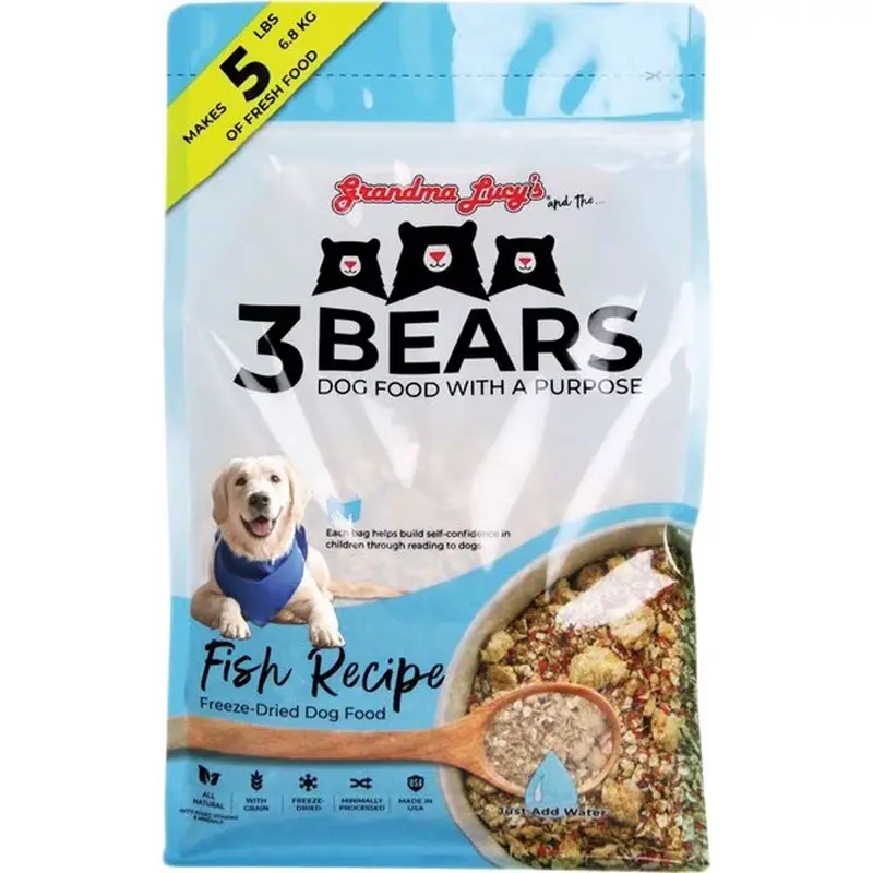 Grandma Lucys - 3 Bears Fish FD Dog Food 1lb.