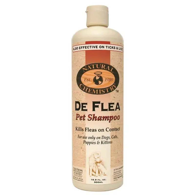 De Flea Shampoo for Pets - 16.9 oz.