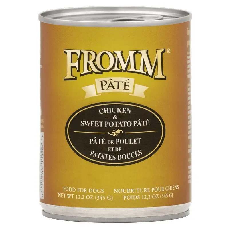 Fromm - GF Chicken & Sweet Pot Pate Dog Food 12.2oz.