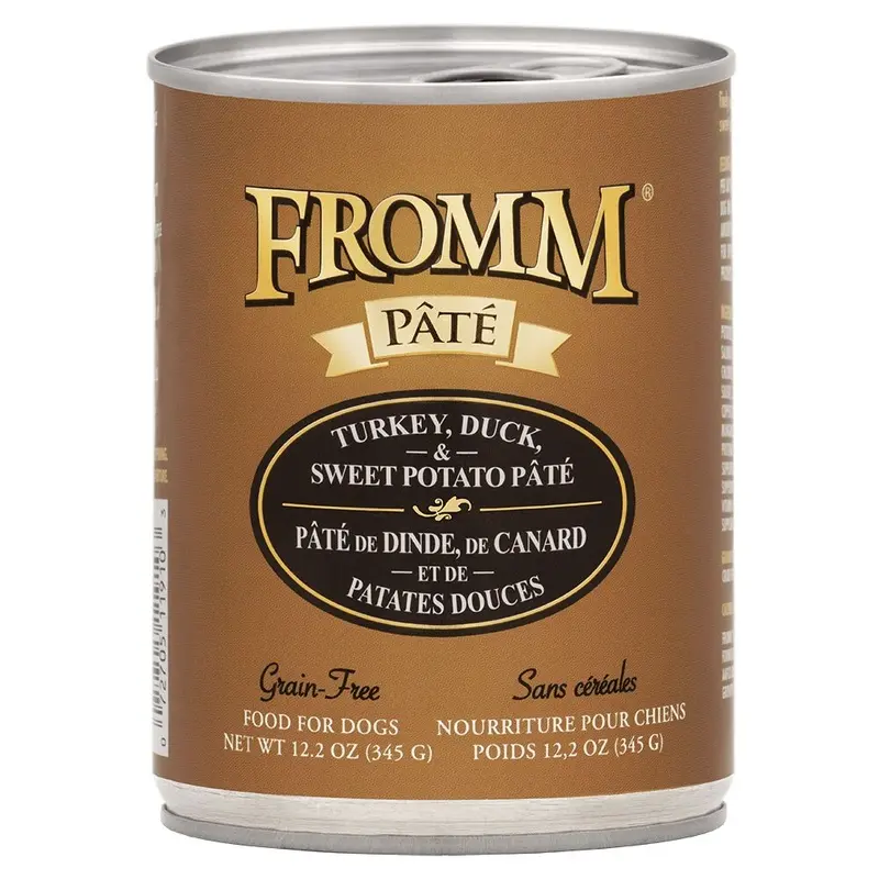 Fromm - GF Turkey & Duck Pate Dog Food 12.2oz.