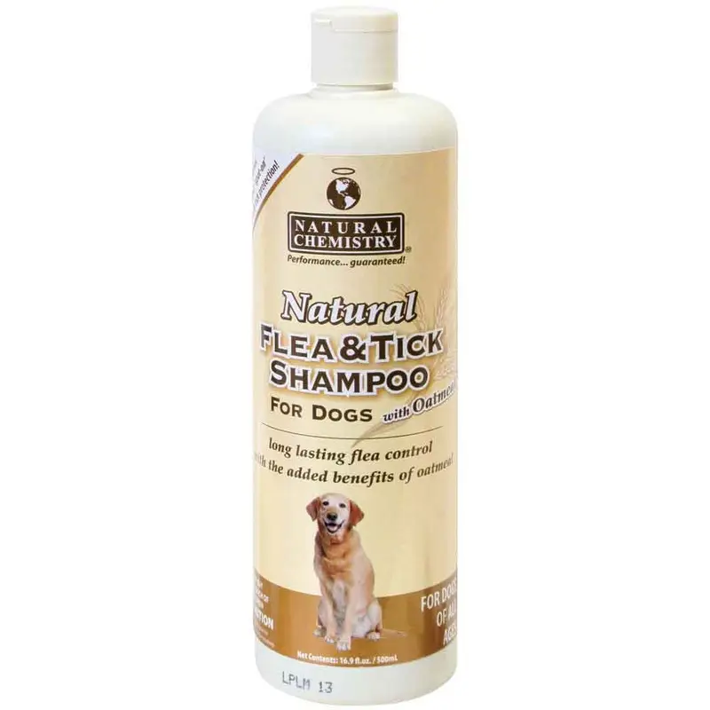Natural Chemistry Flea & Tick Shampoo with Oatmeal - 16 oz.