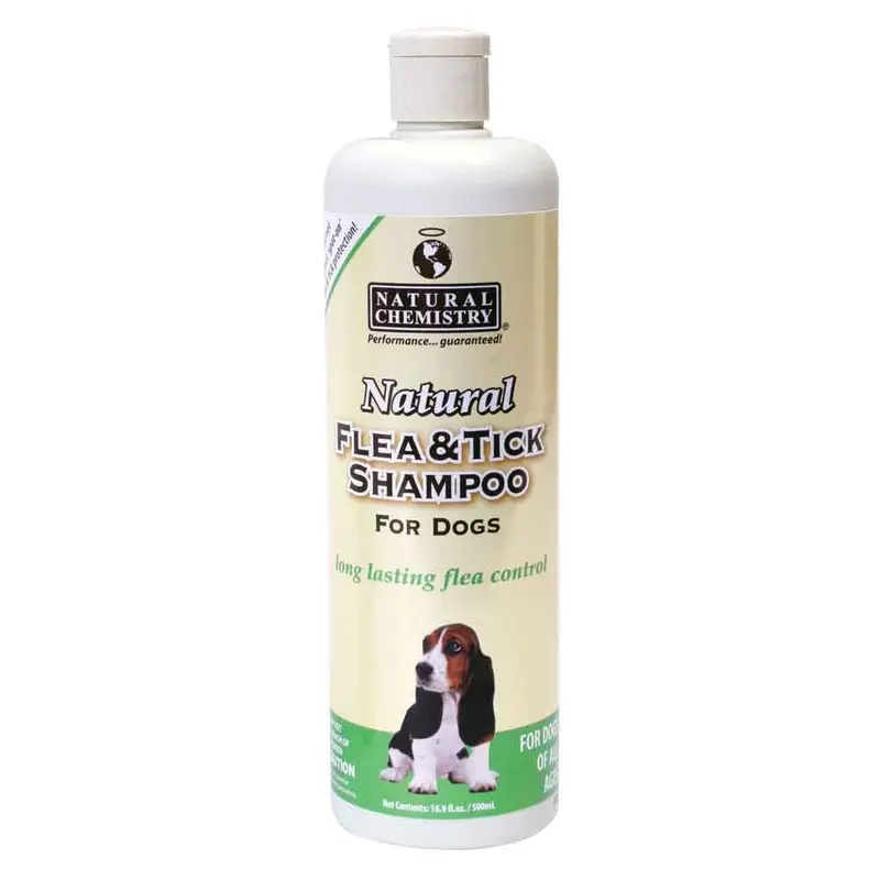 Natural Flea and Tick Shampoo - 16 oz.
