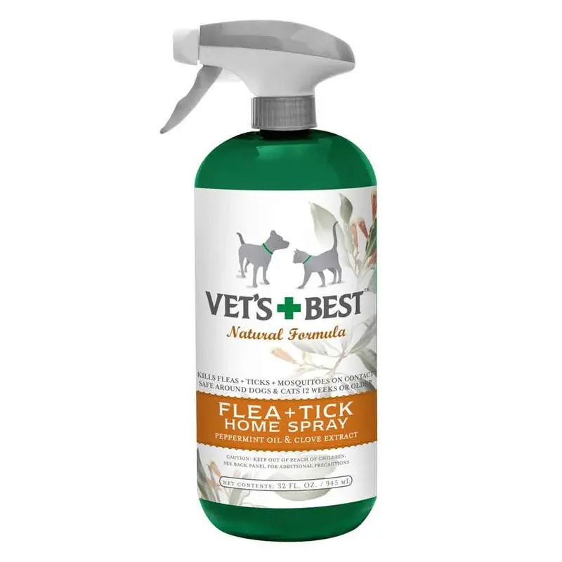 Vet's Best Natural Flea & Tick Home Spray - 32 oz.