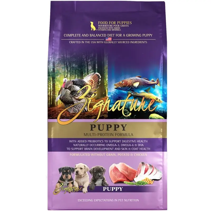 ZIGNATURE - TURKEY PUPPY FOOD 4LB