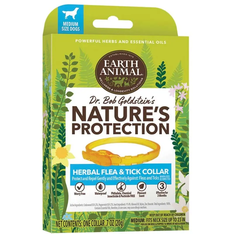 Earth Animal Dog Flea & Tick Collar - Md