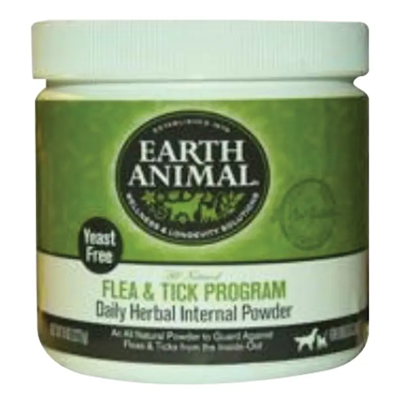Earth Animal Flea & Tick Program - Yeast Free Powder - 8 oz