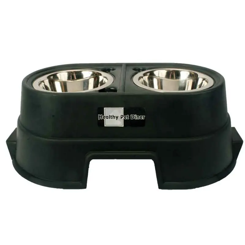 Healthy Pet Diner - Black - 12 inch