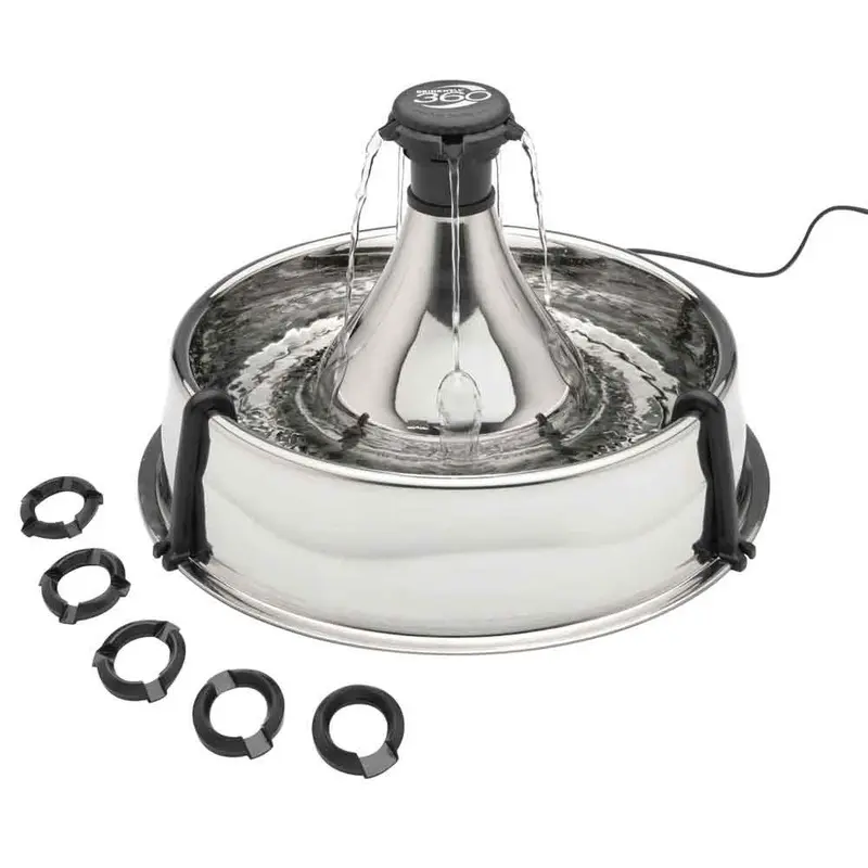 Drinkwell Water Fountain 360 - Stainless Steel