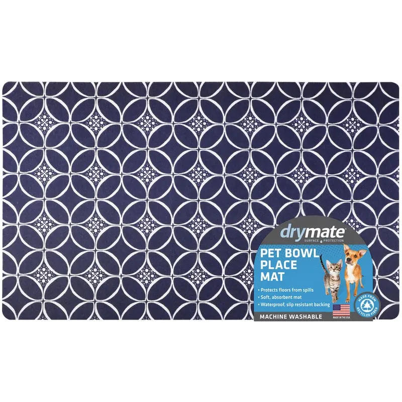 Drymate Indigo Navy & White 12x20in.