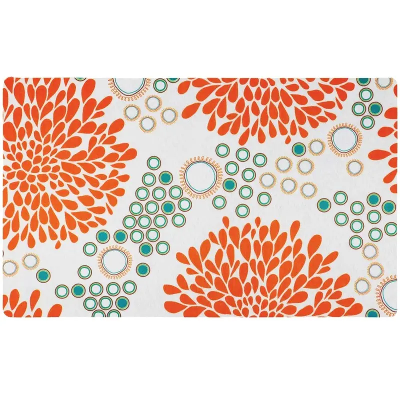 Drymate Rejuvenation Orange & Turq. 12x20in.