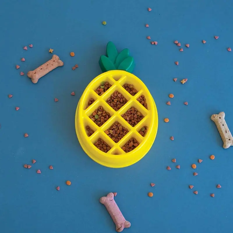 Zippy Paws Happy Bowl - Pineapple