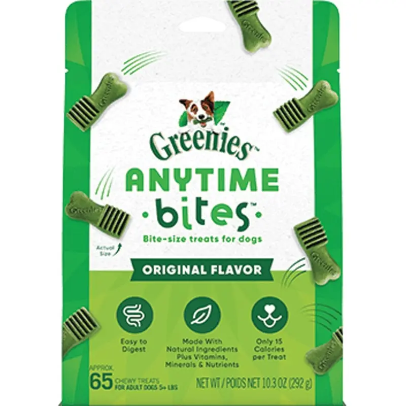 Greenies - Anytime Bites Original Dog Treats 10.oz