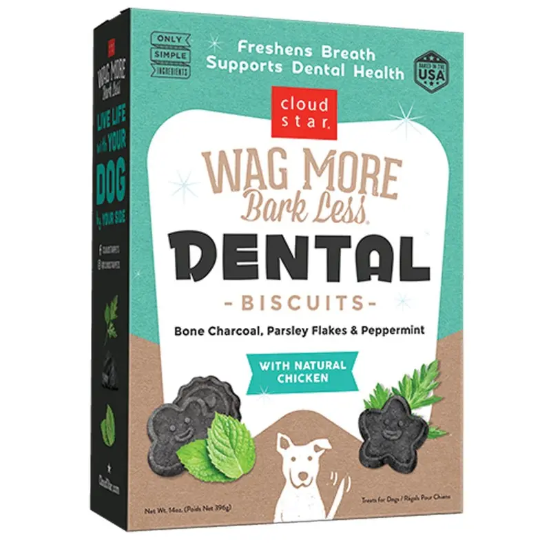 Cloud Star Biscuits - Dental - Chkn/Parsley/Mint - 14 oz