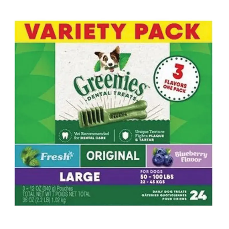 Greenies - Dental Variety Pack Large 36oz 24pk