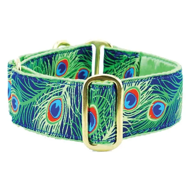 2 Hounds - Martingale Paradise Found Navy/Brass 1in Sm