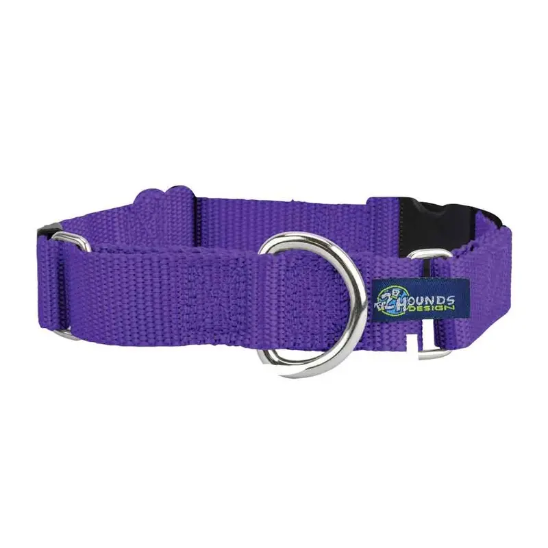 2 Hounds - Nylon Purple Martingale 5/8in XS