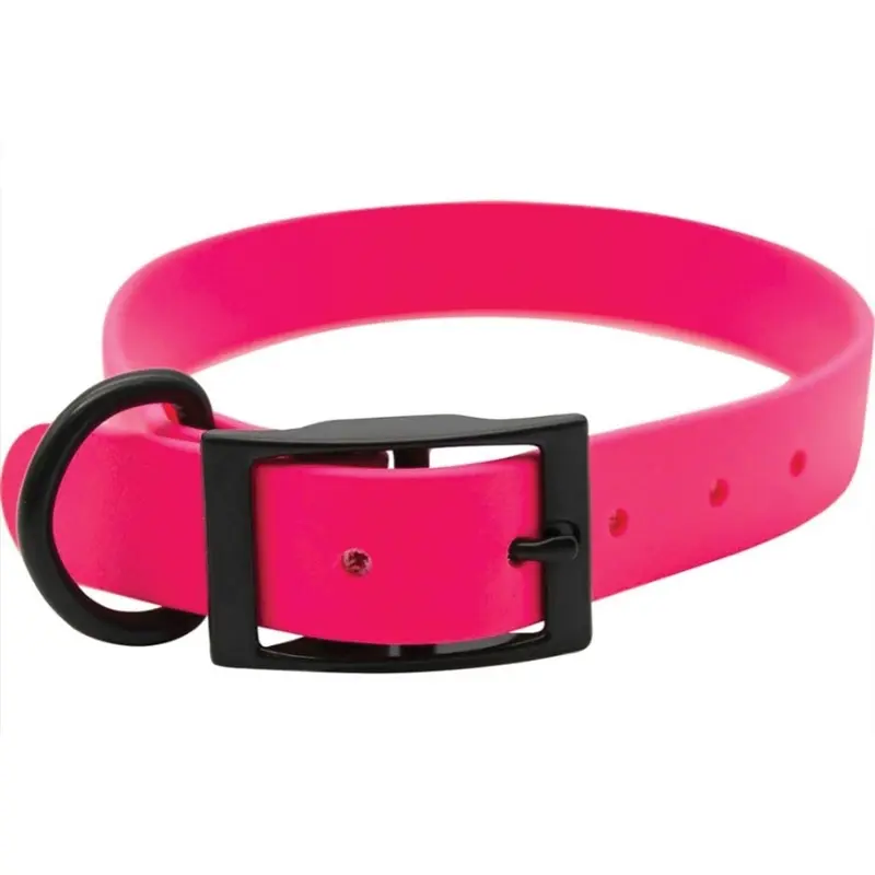 Leather Bros - Zeta Biothane Ruby Collar 1x22in