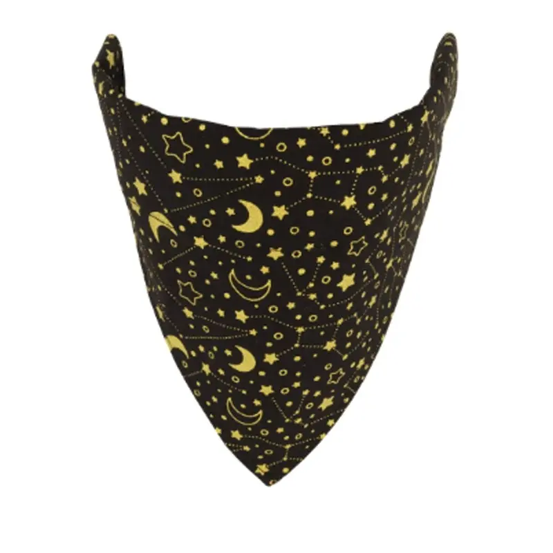 Coastal - Accent Black Galaxy Bandana