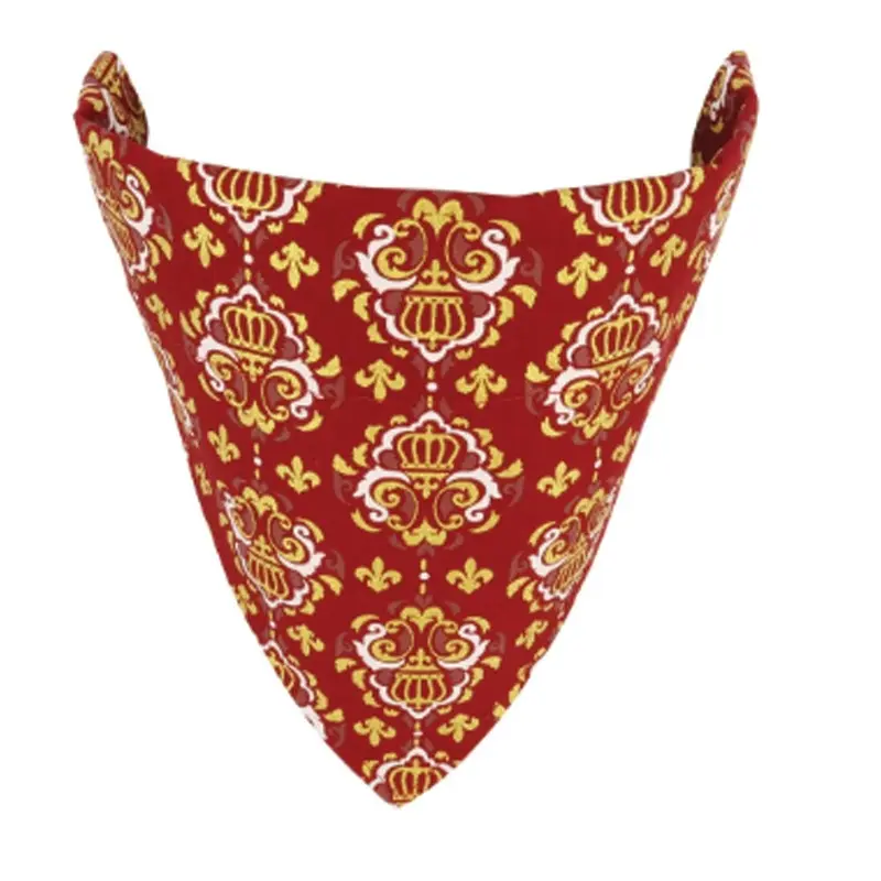 Coastal - Accent Burgundy Crowns Bandana