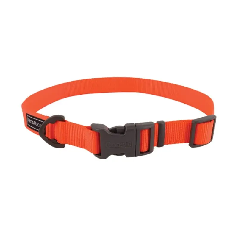 Coastal - W&W Safety Orange Collar 1x14-20in