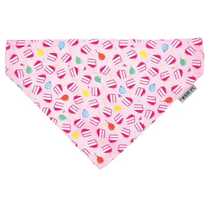 Worthy Dog - Bandana - Birthday Girl - Lg