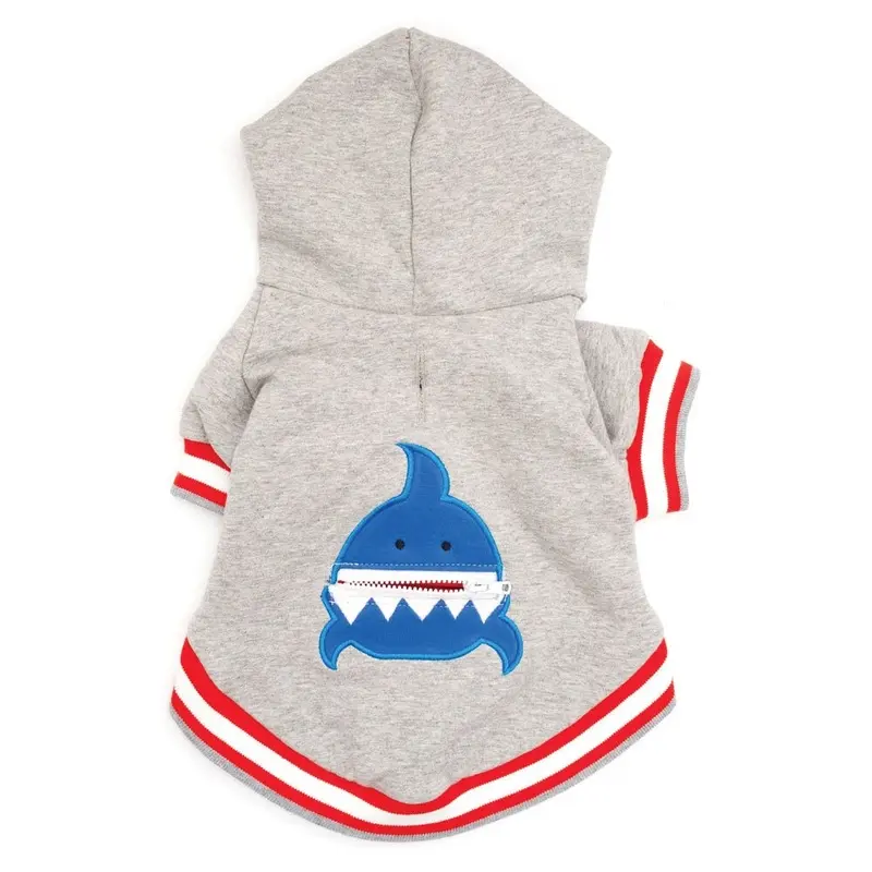 Worthy Dog - Hoodie - Shark - Sm