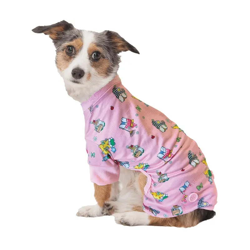 Fashion Pet - Garden Gnomes PJs LG