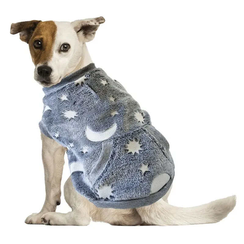 Fashion Pet - Glow Moon & Stars Sweater MD