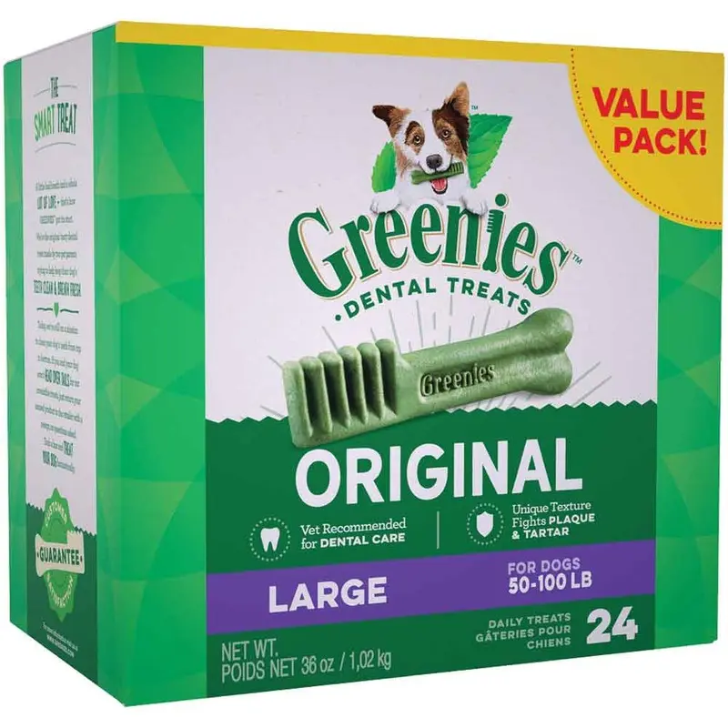 Greenies - Dental Treats Large 36oz 24pk