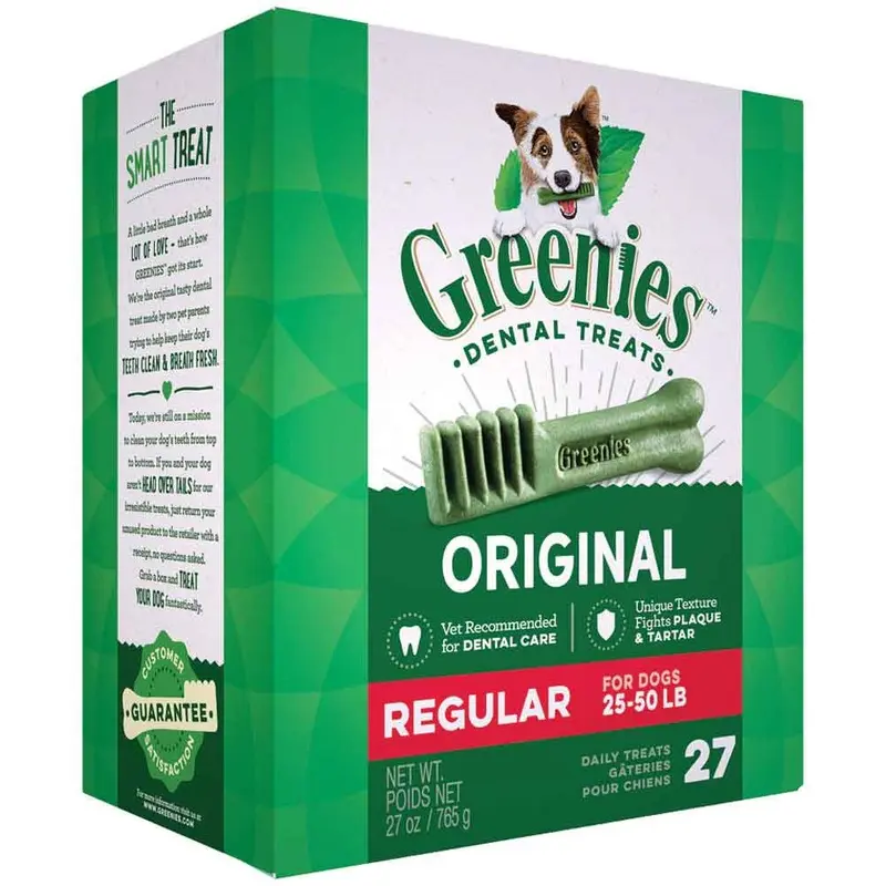 Greenies - Dental Treats Regular 27oz 27pk